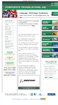 Mobile Screenshot of corporatetranslations.com